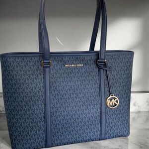 Michael Kors Sady Admiral Large Zip Tote